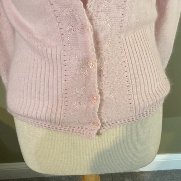 Pink sweater camisole and cardigan - Picture 2 of 7